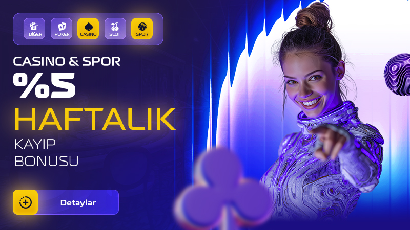 %5 Haftalık Kayıp Bonusu Spor